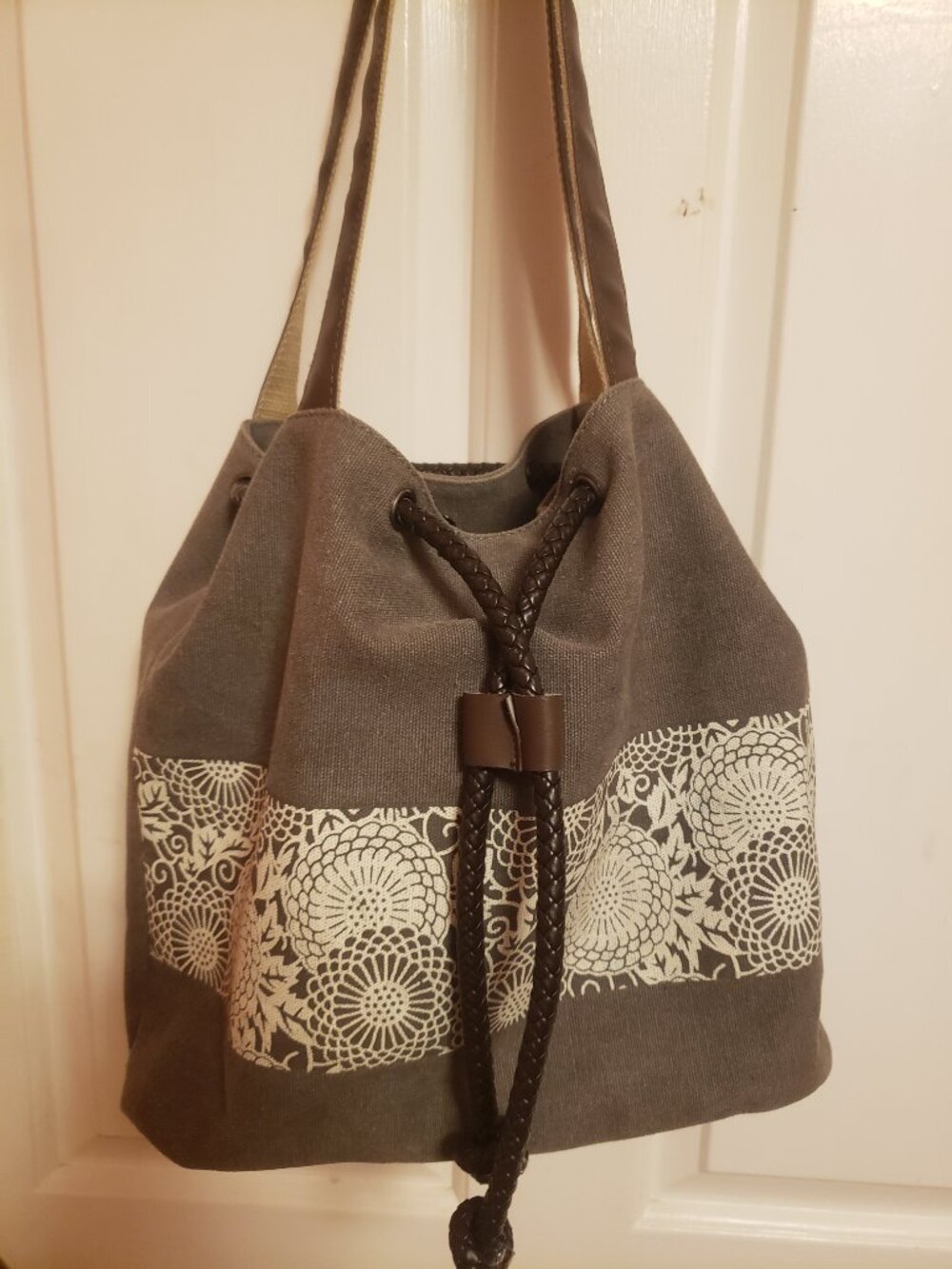 Retro Style drawstring should bag. - Picture 5 of 6